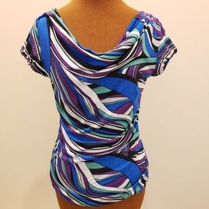 🚨🛍 CLOSET CLEAROUT! Cowl Neck Short Sleeve Shirt